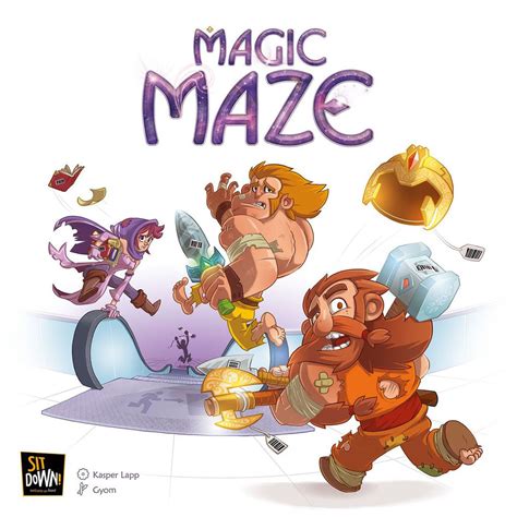 Magic maze puzzle